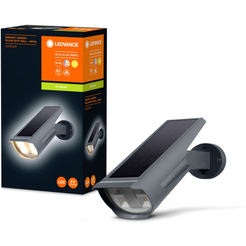 Светильник LEDVANCE ENDURA Garden Solar Spot Wall RGBW 0,5W 3000K IP44 (4058075564169)