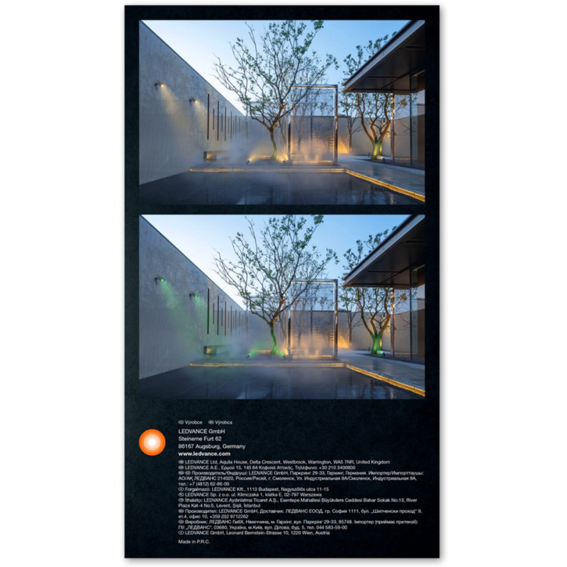 Светильник LEDVANCE ENDURA Garden Solar Spot Wall RGBW 0,5W 3000K IP44 (4058075564169)