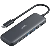 USB-хаб Anker 332 USB-C Hub 5в1 Black (A8355H11)