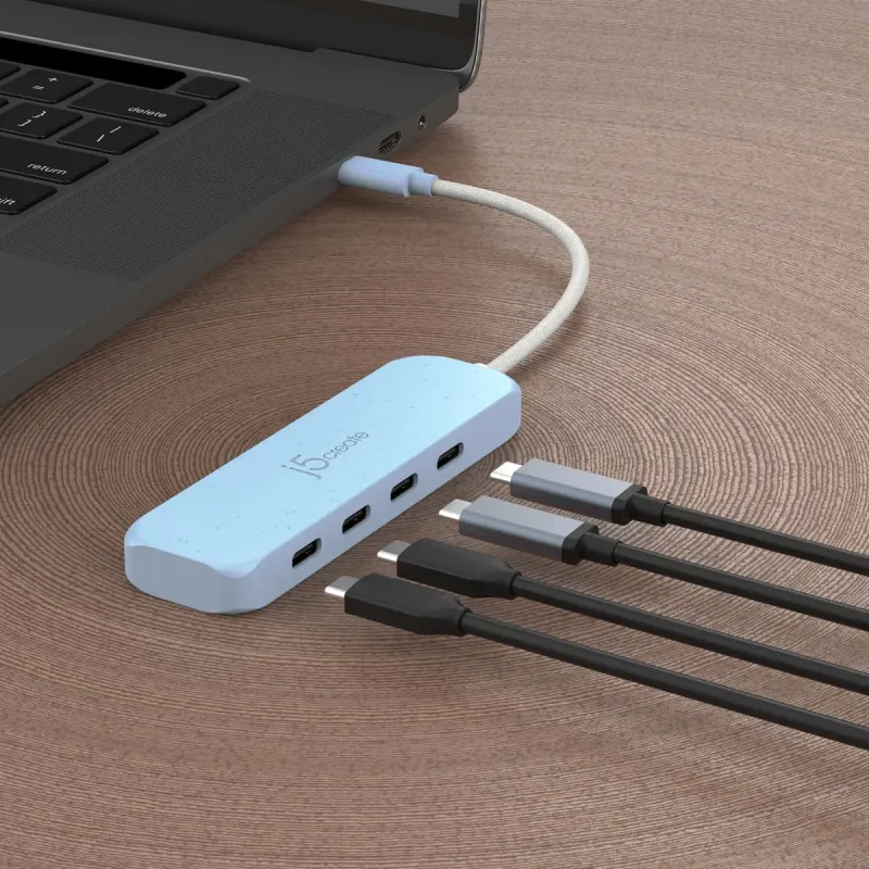 USB-хаб j5create JCH345EC-N