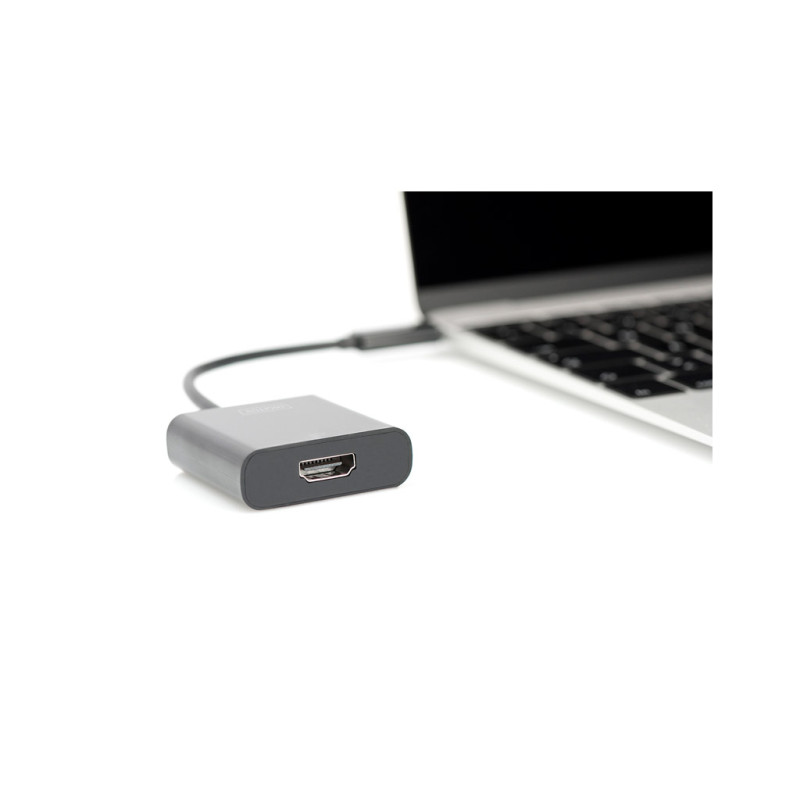USB-хаб Digitus USB-C - HDMI Black (DA-70852)