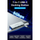 Vention 7-in-1 USB-C to HDMI/USB3.0x3/SD/TF/PD (TOPHB)