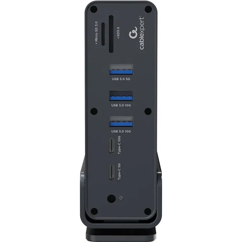 USB-хаб Cablexpert USB-C 15-в-1 (A-CF-COMBO15-01)