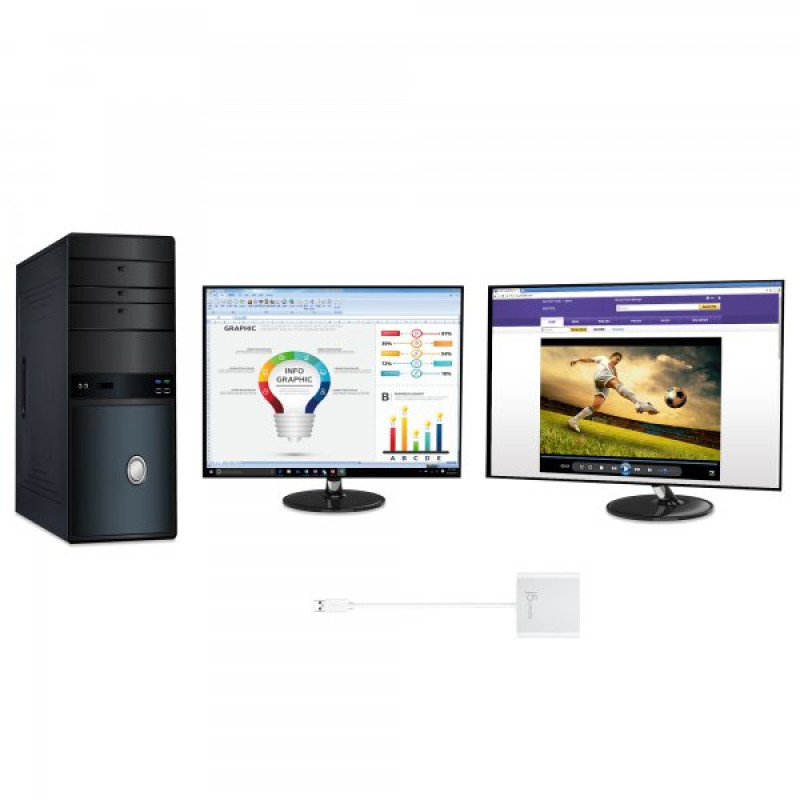 USB-хаб J5create JUA365-N