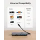 USB-хаб Anker USB-C 8-в-1 Black (A83830A2) (0194644081416)