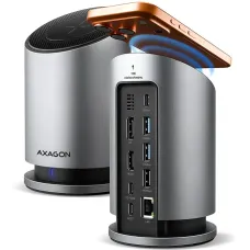 USB-хаб AXAGON USB-C 9-in-1 wireless 15W PD100W 0.6m (HMC-WL9)