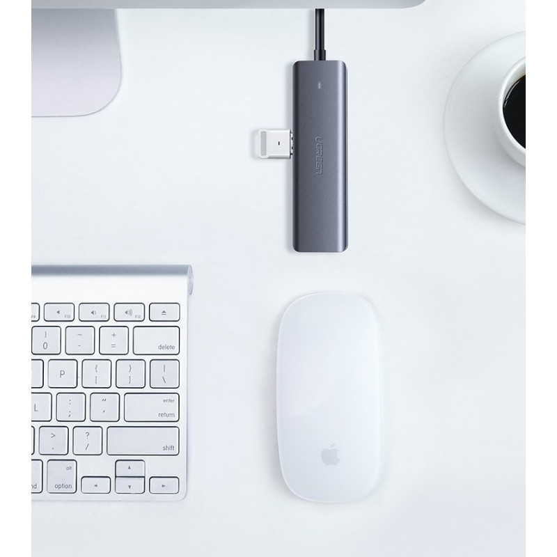 USB-хаб UGREEN 4 Ports USB-C Hub (70336)