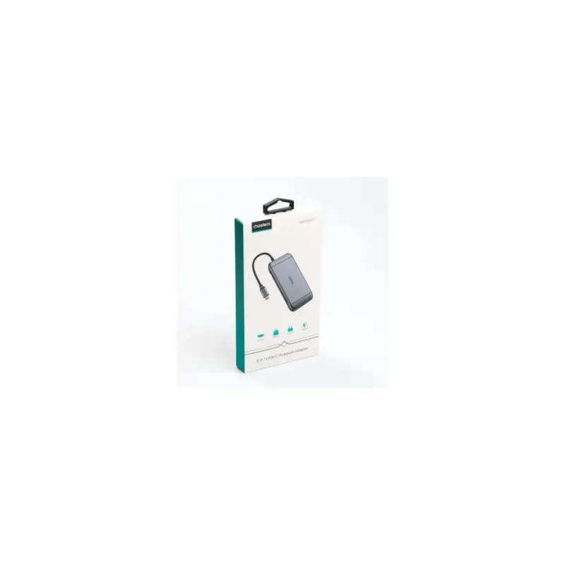USB-хаб Choetech 9-in-1 USB-C Multiport Adapter (HUB-M15-GY)