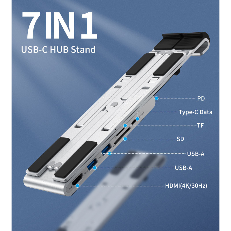 Choetech USB Type-C Hub 7-in-1 (HUB-M43)