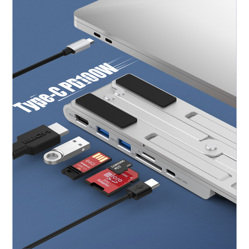 Choetech USB Type-C Hub 7-in-1 (HUB-M43)