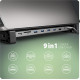 USB-хаб AXAGON HMC-10HLS USB-C 5Gbps 9in1