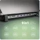 USB-хаб AXAGON HMC-10HLS USB-C 5Gbps 9in1