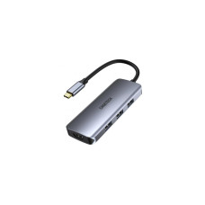 USB-хаб Choetech 7-in-1 Multiport USB Type-C Hub (HUB-M19-GY)