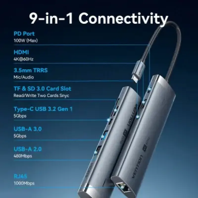 USB-хаб Vention TGVHB