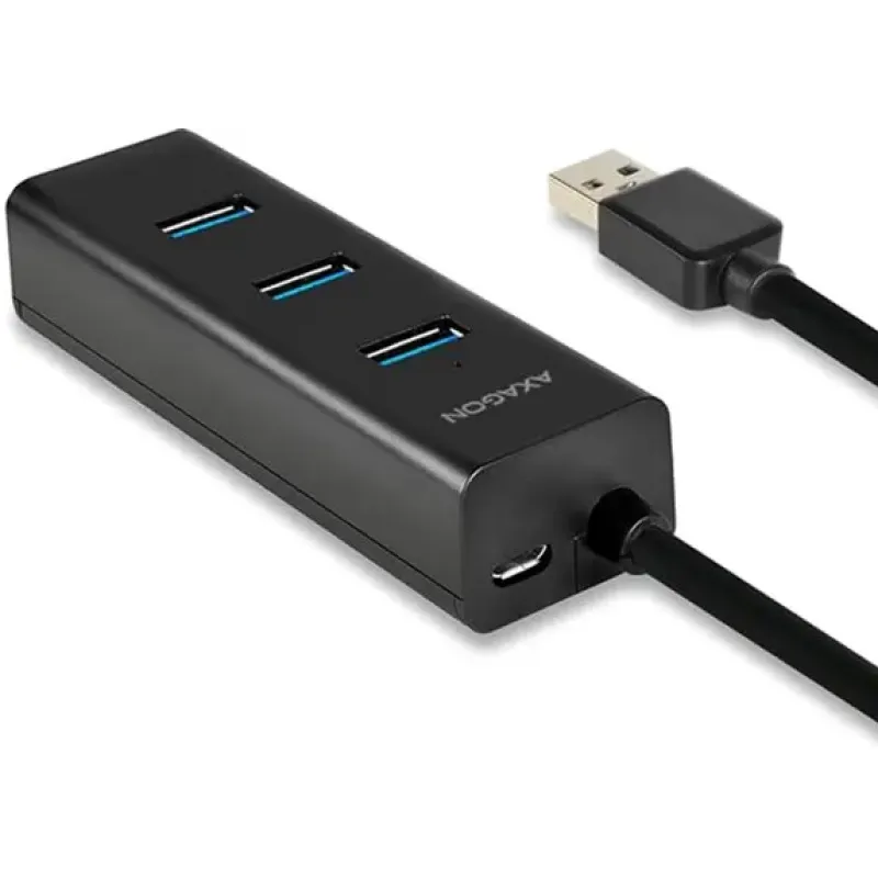 USB-хаб AXAGON HUE-S2BL