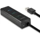 USB-хаб AXAGON HUE-S2BL