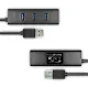 USB-хаб AXAGON HUE-S2BL
