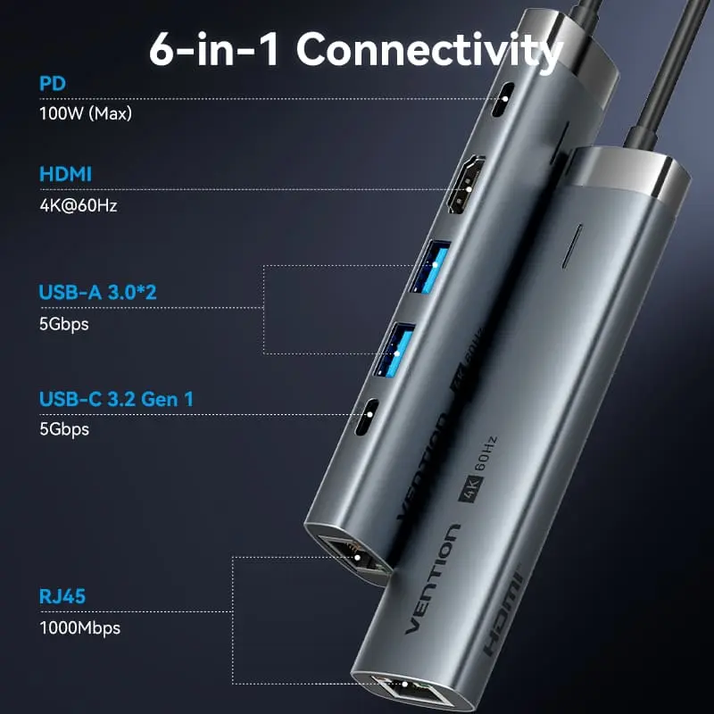 USB-хаб Vention TGNHB