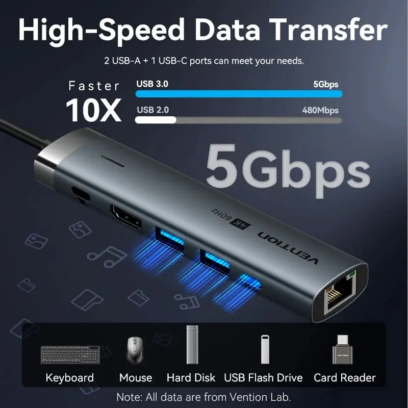 USB-хаб Vention TGNHB