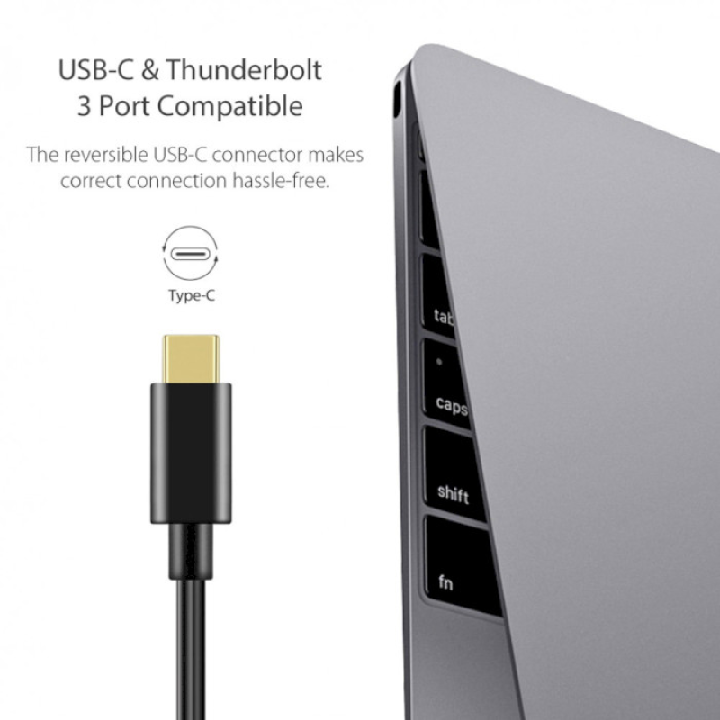 USB-хаб Choetech 4-in-1 USB Type-C Adapter (HUB-U02)