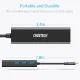 USB-хаб Choetech 4-in-1 USB Type-C Adapter (HUB-U02)