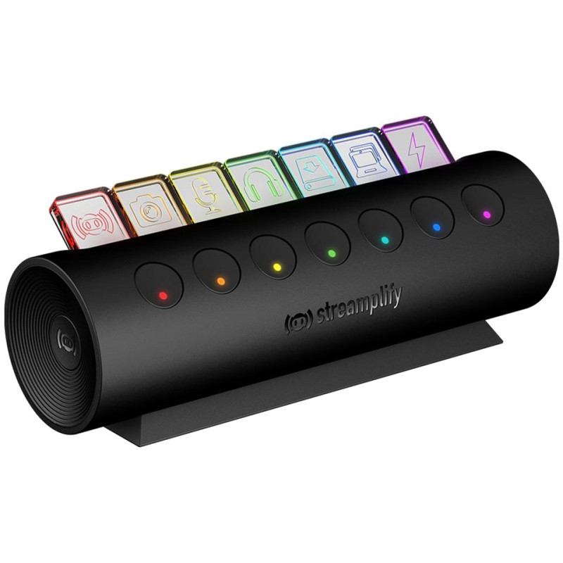 USB-хаб Streamplify HUB CTRL 7 (SPUH-HC71217.11) Black
