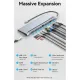 USB-хаб Vention USB 3.1 Type-C Universal Dock 11 in 1 (THTHC)