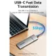 USB-хаб Vention USB 3.1 Type-C Universal Dock 11 in 1 (THTHC)
