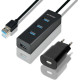 USB-хаб AXAGON HUE-S2BP