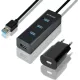 USB-хаб AXAGON HUE-S2BP