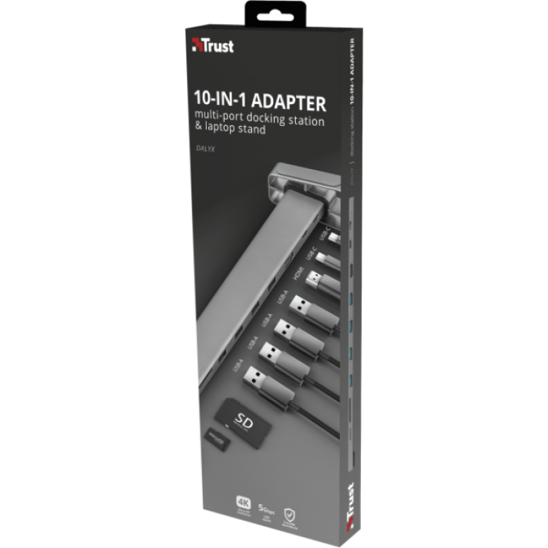 Trust Dalyx Aluminium Dock (23417)