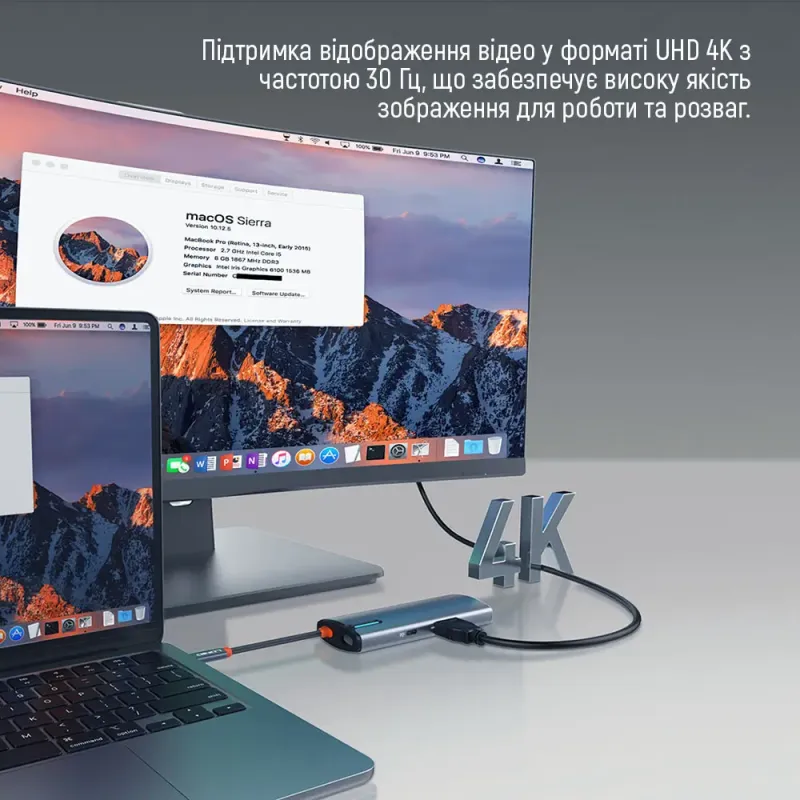 USB-хаб ColorWay  CW-HUB02