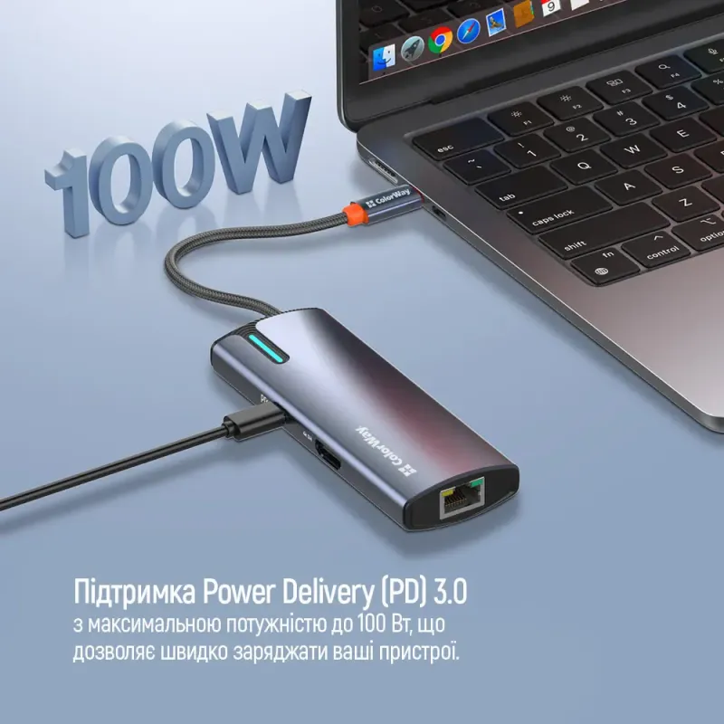 USB-хаб ColorWay  CW-HUB02