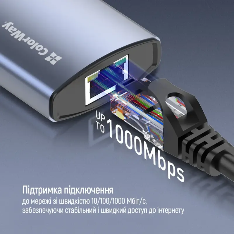 USB-хаб ColorWay  CW-HUB02