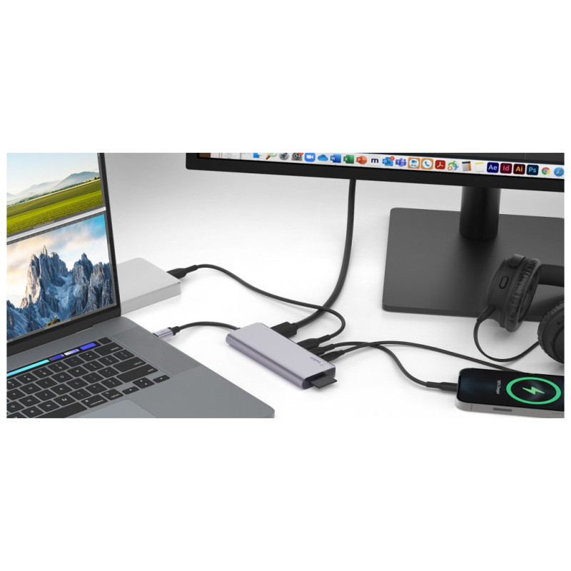 Belkin USB-C 7-in-1 Multiport Dock (AVC009BTSGY)