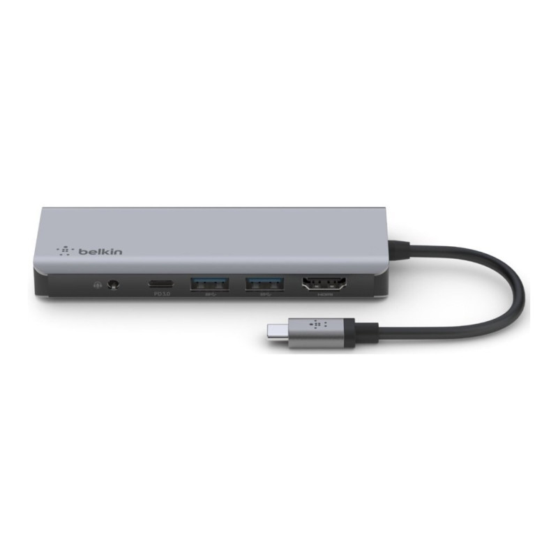 Belkin USB-C 7-in-1 Multiport Dock (AVC009BTSGY)