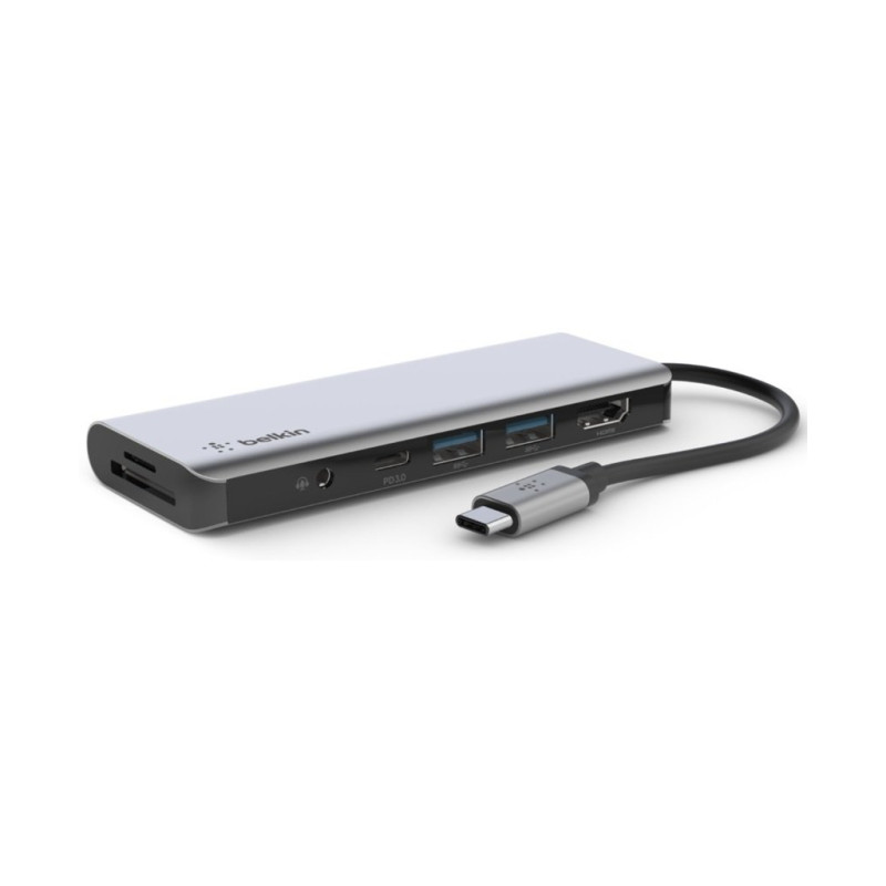 Belkin USB-C 7-in-1 Multiport Dock (AVC009BTSGY)