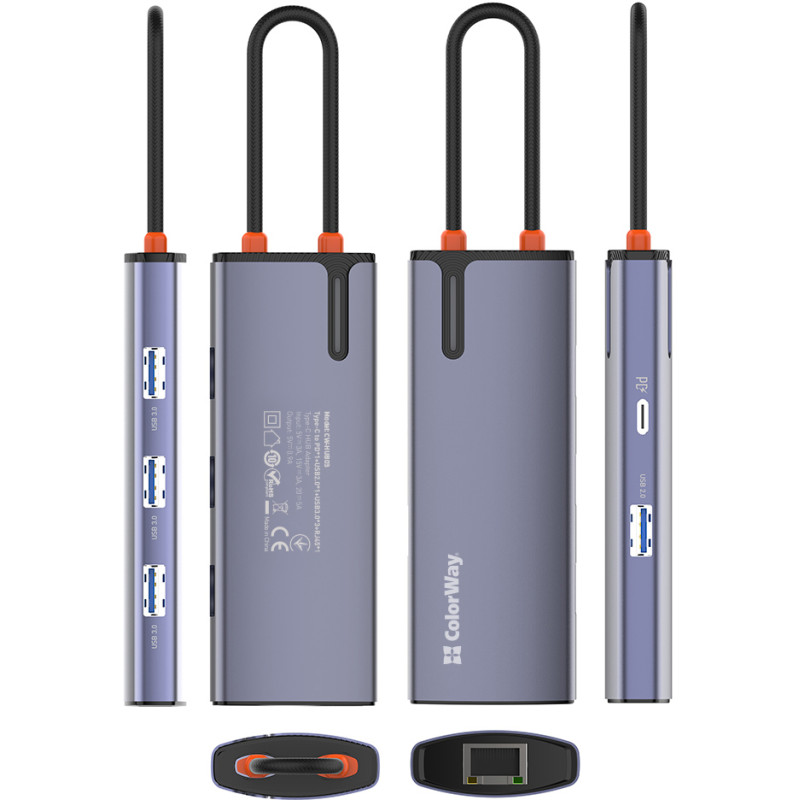USB-хаб ColorWay CW-HUB03