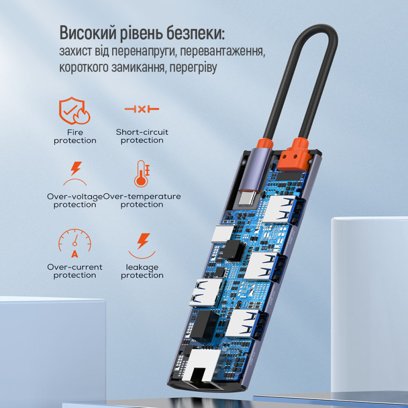 USB-хаб ColorWay CW-HUB03
