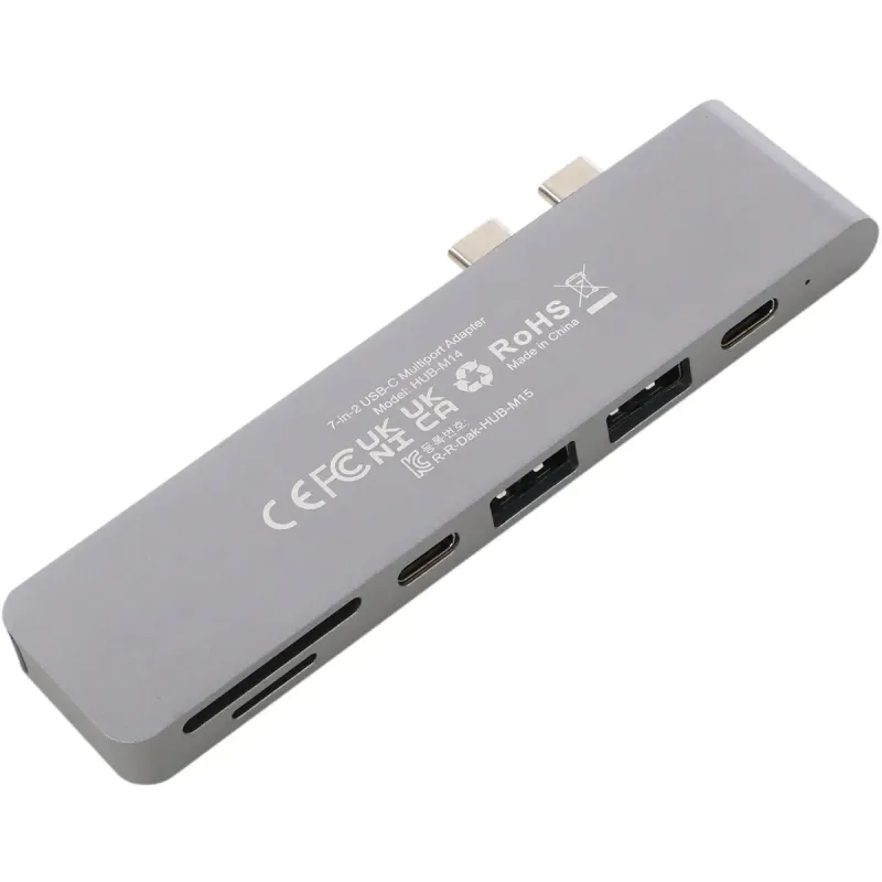USB-хаб Choetech HUB-M14-GY-V2