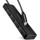 USB-хаб AXAGON HUE-C1C Black