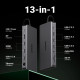 USB-хаб UGREEN CM681 13-in-1 Grey (15978)