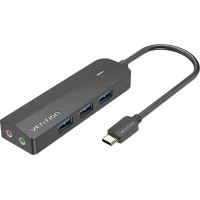 USB-хаб Vention Hub USB 3.1 Type-C Black (TGQBB)