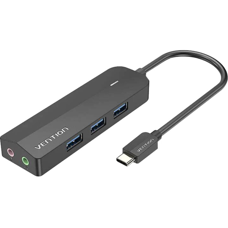 USB-хаб Vention Hub USB 3.1 Type-C Black (TGQBB)