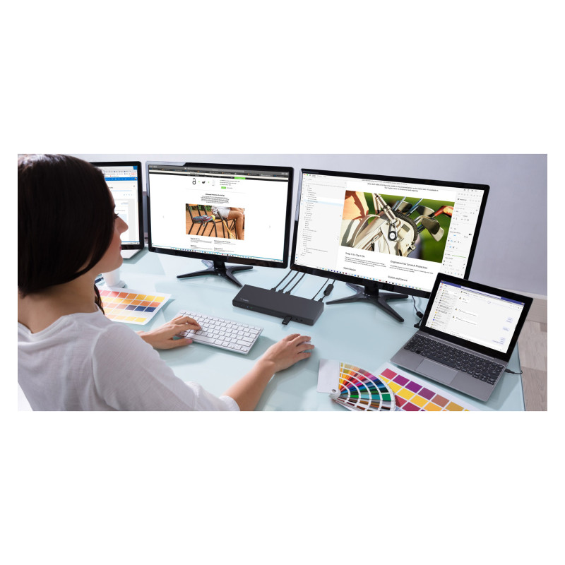 Belkin Universal USB-C Triple Display Dock (INC007vfBK)