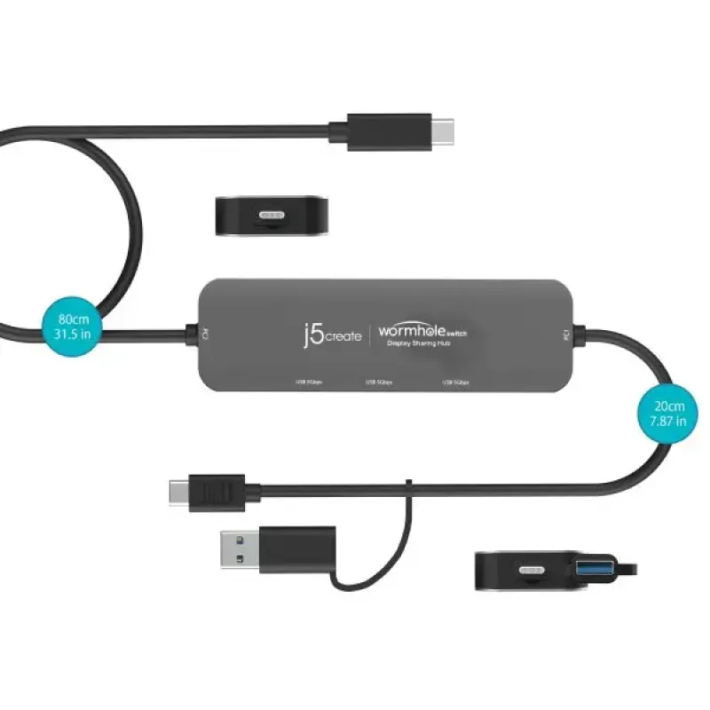 USB-хаб j5create JCH462-N