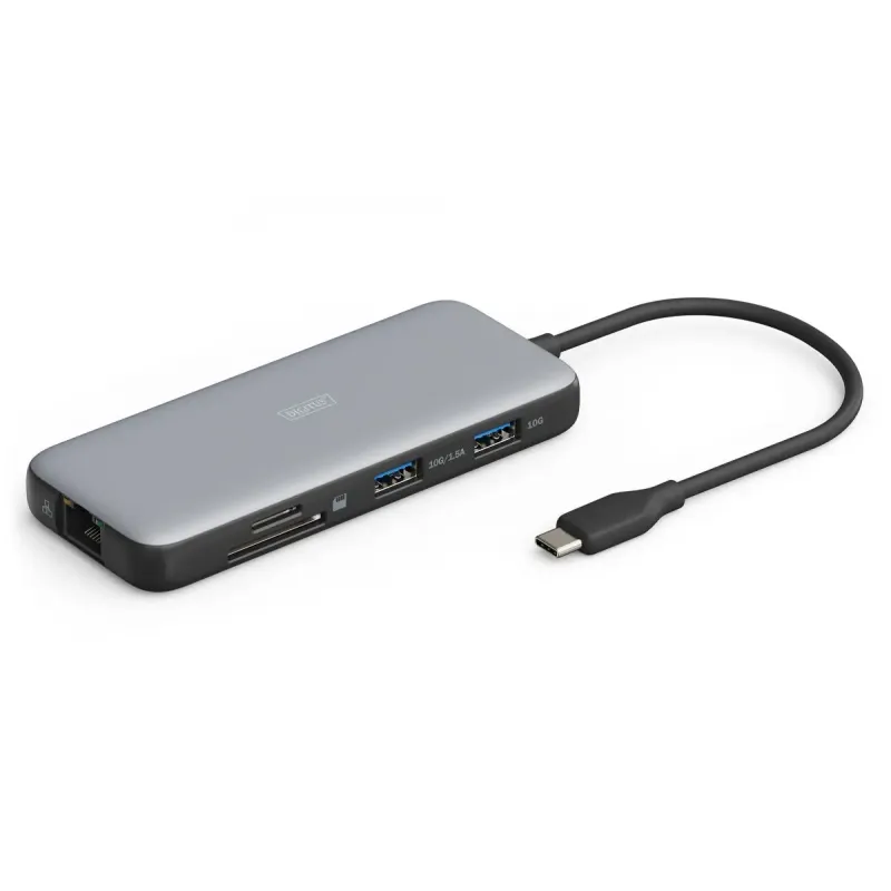 USB-хаб Digitus USB-C 8-port Docking Station (DA-70915)