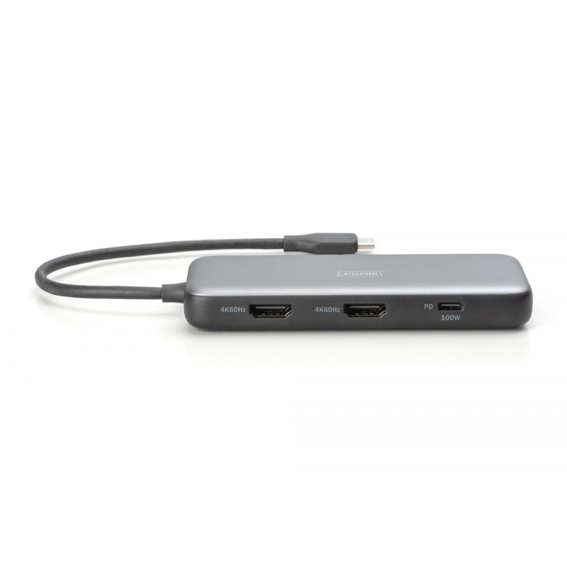 USB-хаб Digitus USB-C 8-port Docking Station (DA-70915)