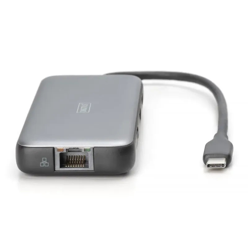USB-хаб Digitus USB-C 8-port Docking Station (DA-70915)