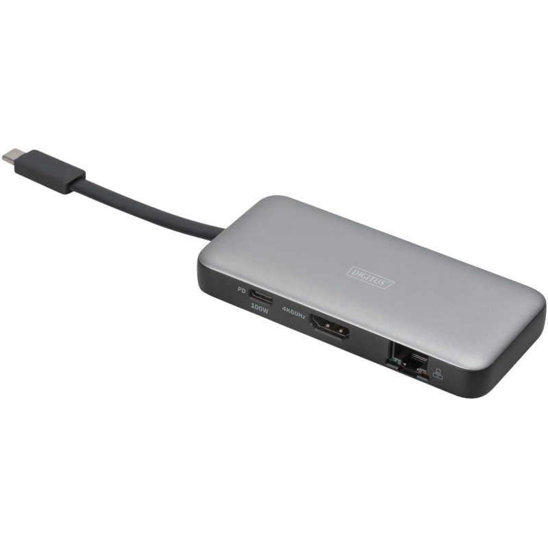 USB-хаб Digitus USB-C 7-Port Travel Docking Station (DA-70916)